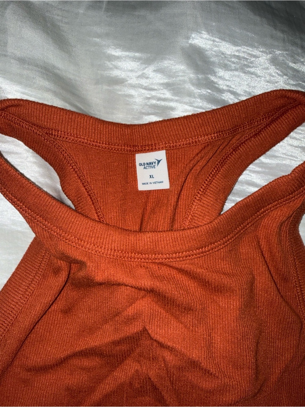 Old Navy Women's Ribbed Racerback Tank - Picture 2 of 4